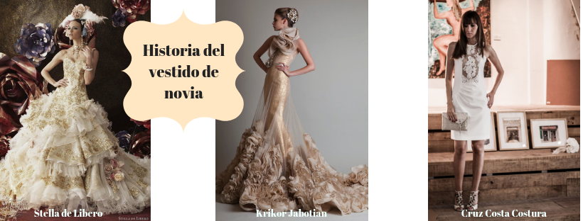 Historia del vestido de novia: de las antiguas civilizaciones a la actualidad. Historia del vestido de novia: de las antiguas civilizaciones a la actualidad.